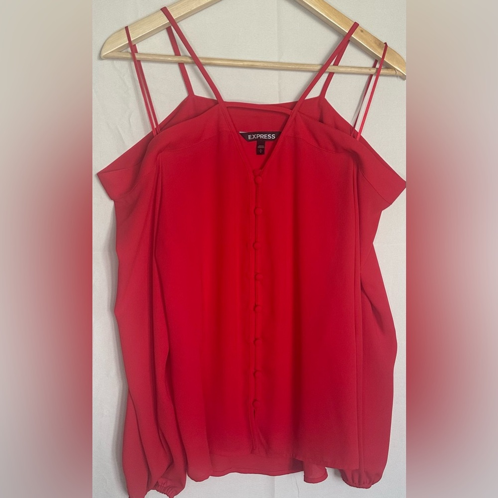 Express Women's Bold Red Camisole